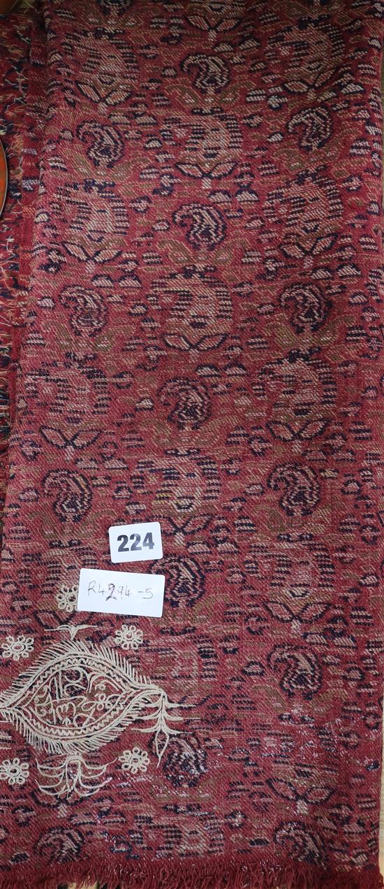 An 18th century Persian tapestry